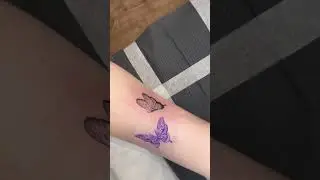 Getting my first tattoo vlog!! 🦋 #tattoo #firsttattoo #dailyvlog #vlog #dayinmylife