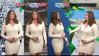 Маккензи Лейк для KEYT News Channel 3-12 и KKFX Fox 11 с прогнозом погоды (17 ноября 2025 г.)
