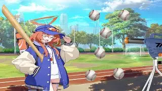 Nomasa Rei play baseball | Blue Archive