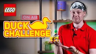 Zavvi attempts the LEGO duck challenge #LEGOduckchallenge