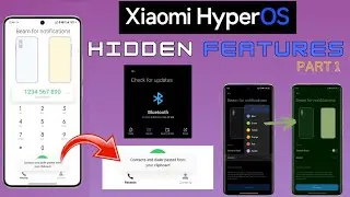 HyperOS New Hidden Features | #part1 #tamil
