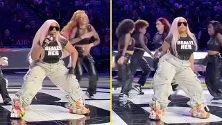 Lil Kim Stole The Whole Show At 'Biggie Night' At The Barclays Center 'Queen Bee Is In The Building'