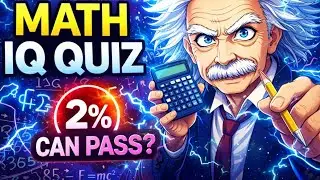 LIVE &ndash; Math IQ Quiz 🧠 Only Real Minds Understand This