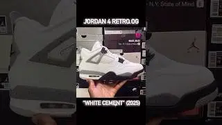 JORDAN 4 RETRO OG &ldquo;WHITE CEMENT&rdquo; (2025)