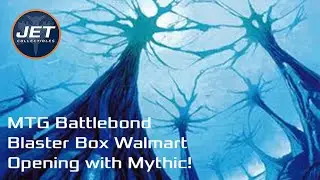 MTG Battlebond Blaster Box Walmart Opening with Mythic!