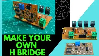 DIY H Bridge Circuit for Inverters || Convert DC to AC using this module