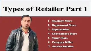 Types of Retailer Part 1: Specialty Store | Convenience Store | Supermarket | Department Store