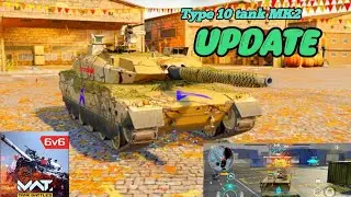 Type 10 tank mk2 update with gameplay walkthrough review | MWT tank battle#games