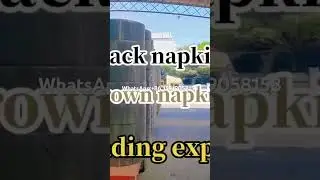 Export Black Napkin Raw Material Jumbo Roll Paper
