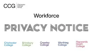 CCG Workforce Privacy Notice