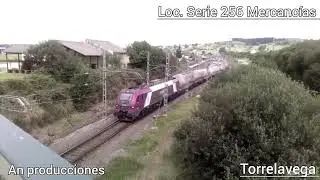 TRÁNSITO DE TRENES RENFE (SONIDO DIRECTO) (1080p) 