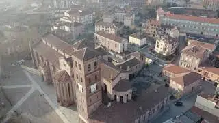 Asti, Italy. The City Tour by Drone