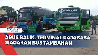Arus Balik, Terminal Rajabasa Siagakan Bus Tambahan