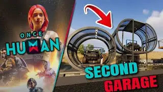 BUILD SECOND GARAGE With MODERN DESIGN | Once Human ⚡️ ZOMBIE Open World Survival