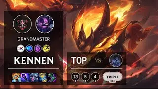 Kennen Top vs Sylas - KR Grandmaster Patch 11.10