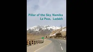 Namika La Pass a high mountain pass in Zanskar Range, Ladakh@HikerAakanksha#ladakhbikerider