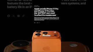 The SOFTEST iPhone ever made?🫣...#apple #iphone17 #scratches #pain