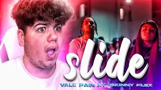 ESTE DRILL ES DEMASIADO BUENO 🤯 REACCION a VALE PAIN - SLIDE feat. SKINNY FLEX [Official Video]