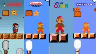 Super Mario Bros. SNES против NES против GBC против GBA | World 5