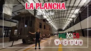 Parque LA PLANCHA de NOCHE /  Merida Yucat&aacute;n