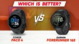 Coros Pace 4 vs Garmin Forerunner 165 &ndash; Which Running Watch Is BEST in 2025?
