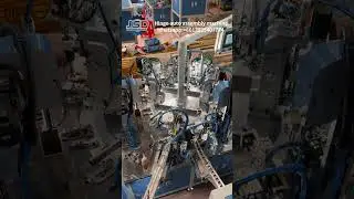 Kitchen hinge making machine line #cabinethinge #hingeproduction #hingemanufacturer