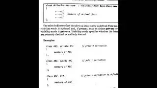 Defining Derived Class in Cpp