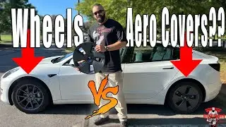 Tesla Aero vs Wheels - Instantly Change the Look of Your Tesla Model 3! - Tesla Model 3 Aero Wheels!