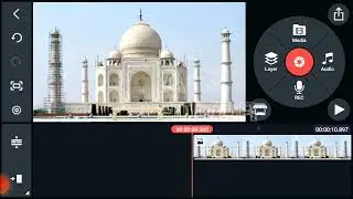 How to slow sound of music end  in kinemaster #editing#kinemaster#a-z editor#