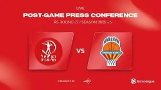 Post game press conference | Hapoel IBI Tel Aviv - Valencia Basket