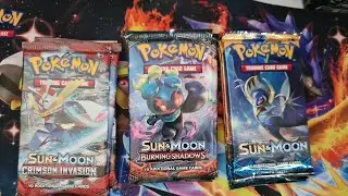 Quick 9 Pack Opening Sun And Moon Pokemom Cards