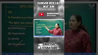 English Literature by Suman Ma&rsquo;am 📖