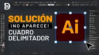 SOLUCIÓN No aparece Cuadro Delimitador en Illustrator No puedo Rotar ni Cambiar el Tamaño de formas