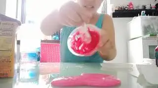 making a chainese new year slime!!!