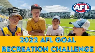 2022 AFL Goal Recreation Challenge
