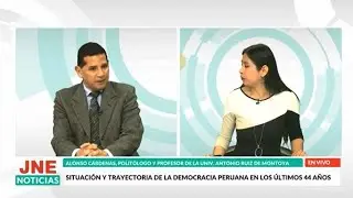 [Entrevista] Alonso C&aacute;rdenas: Situaci&oacute;n de la democracia peruana en los &uacute;ltimos 44 a&ntilde;os