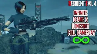INFINITE GEARS-5 LONGSHOT ONLY!! Full Gameplay - Resident Evil 4 Remake Separate Ways