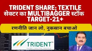 Trident Share; Textile सेक्टर का Multibagger Stock; Trident Stock Latest News, Trident Share target