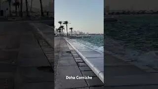 !#CornicheDoha​ #DohaQatar​ #ScenicWalk​ #TravelVlog​ #QatarTour​ #ExploreDoha​