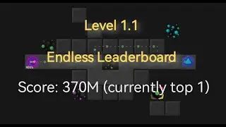 [Outdated/Old Version] [infinitode 2 1.8] Level 1.1 Endless leaderboard attempt