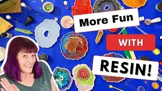 Resin Art for Beginners | Making Resin Coasters DIY Tutorial