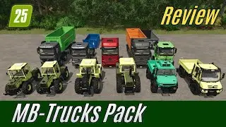 LS25 News: Mercedes Benz Trucks DLC Review