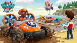 PAW Patrol: Rescue Wheels &ndash;Zuma&rsquo;s Zone Zoom 🛶🌪️ |Muddy Whirlpool Rescue & Monster Hovercraft Action!
