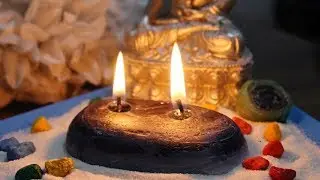 DECORATIVE WAX STONE CANDLE | ADVANCE CANDLE MAKING