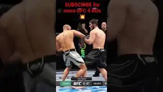 🔥 Full fight on my channel!👉 Watch & subscribe #ufc4 #ufc #mma #gaming #mcgregor #knockout #reels