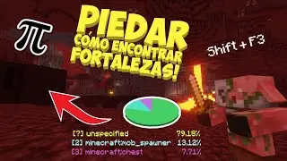 C&oacute;mo encontrar FORTALEZAS en Minecraft - [Pie-Ray/Piedar]