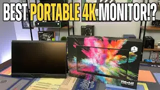 The BEST 4K Portable Monitor 2021?? - Intehill Portable Monitor Unboxing