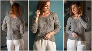 Easy, Step-by-Step: How to Knit the Cable Stitches for the Sophisticated Xami Sweater!