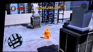 Human Torch And Hulk Have Some Moves!