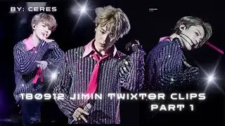 180912 BTS JIMIN FOCUS TWIXTOR CLIPS FOR EDITING!!